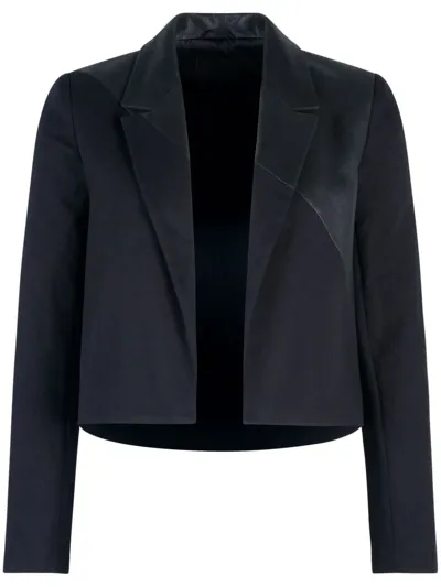 Rta Single-breasted Fitted Blazer In Black