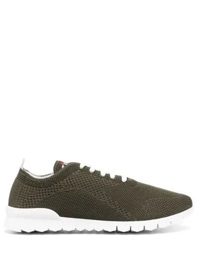 Kiton Low-top Mesh Sneakers In Grün