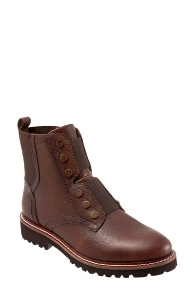 Softwalk Indiana Chelsea Boot In Dark Brown