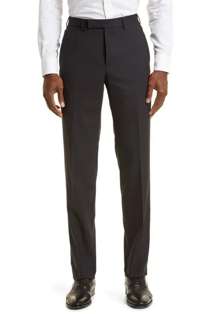 Zegna High Performance™ Wool Trousers In Black