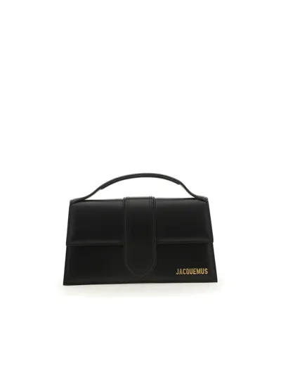 Jacquemus Le Grand Bambino Shoulder Bag In Black