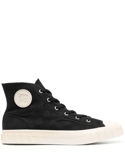 Misbhv Black Army High-top Sneakers