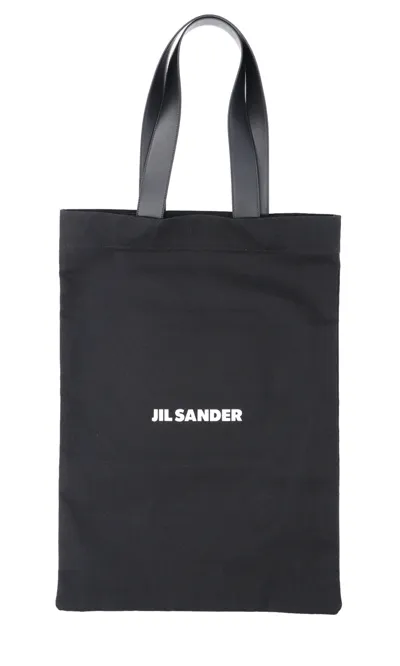 Jil Sander Tote In Black