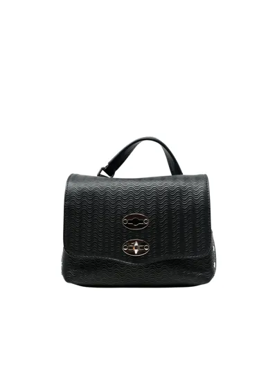 Zanellato Black Cachemire Blandine Luxethic Baby Leather Handbag