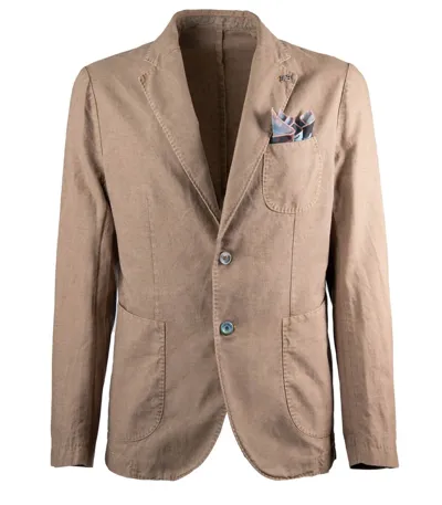 Bob Domi Beige Single-breasted Jacket