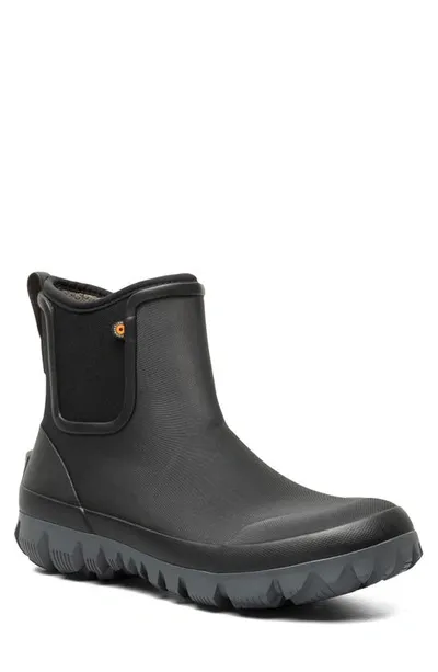 Bogs Arcata Waterproof Chelsea Boot In Black