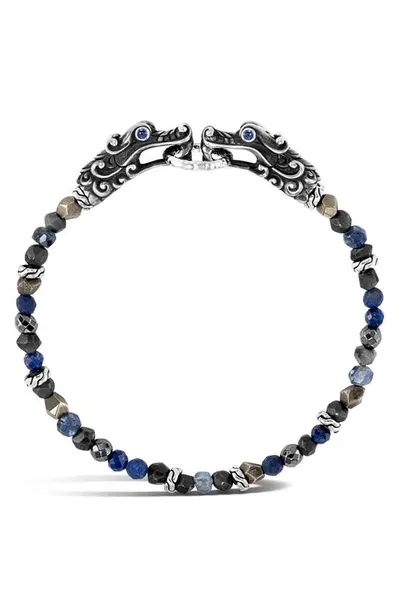 John Hardy Legends Naga Bead Bracelet In Silver