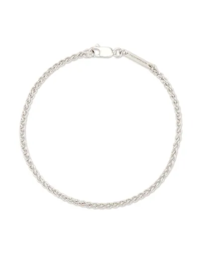 Tom Wood Anker Chain-link Bracelet In Silver