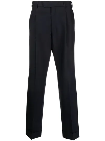 Pt Torino Straight-leg Trousers In Blue