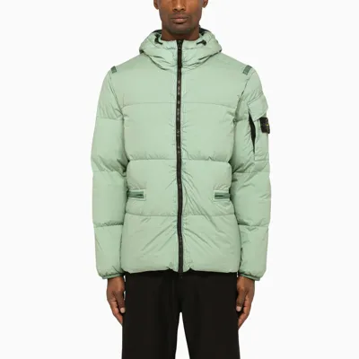 Stone Island Sage Quilted Padded Jacket In Green