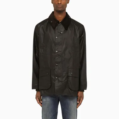 Barbour Dark Brown Wax Field Jacket