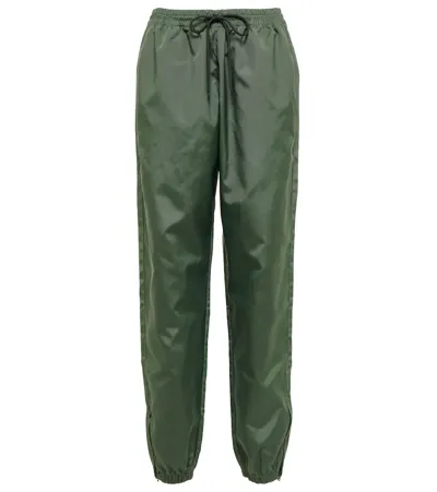 Wardrobe.nyc Spray Technical Sweatpants In Green