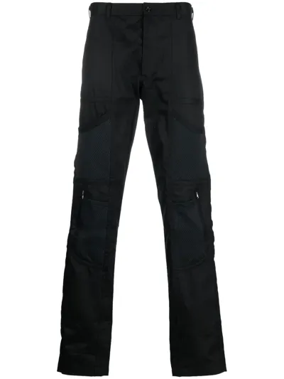 Comme Des Garçons Shirt Slim-fit Cargo Trousers In Schwarz