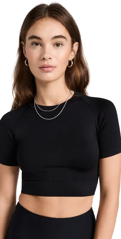 Alala Barre Sleeveless Tee In Black