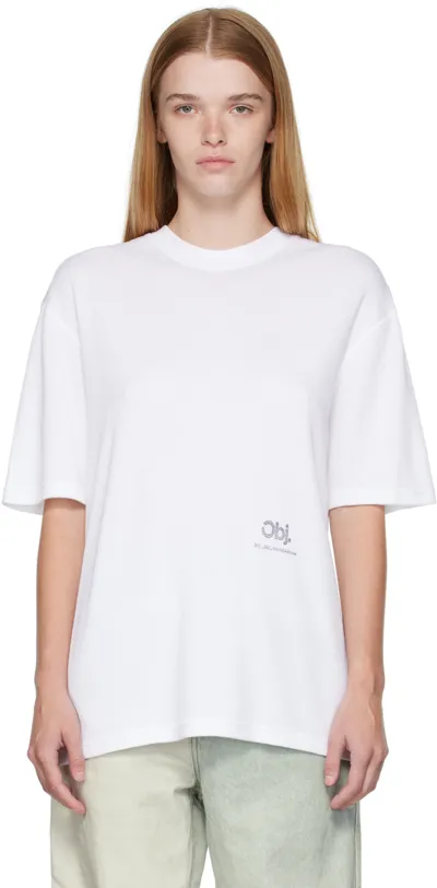 Objects Iv Life White Stamp T-shirt