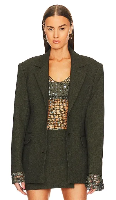 Aya Muse X Revolve Oversized Blazer In Pine