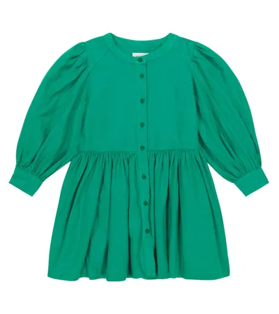 Morley Kids' Ruth Evan Cotton Dress In Green