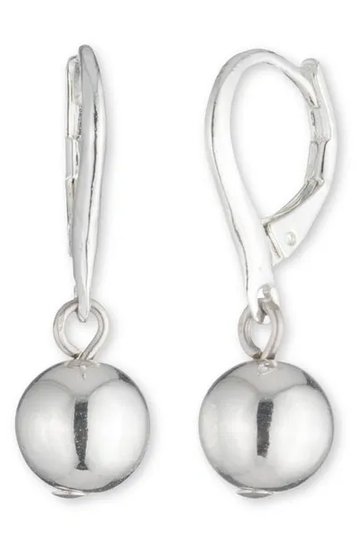 Laurèn Ball Drop Earrings In Silver