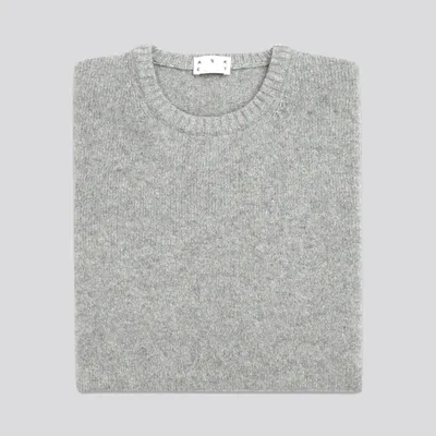 Asket The Cashmere Sweater Light Grey