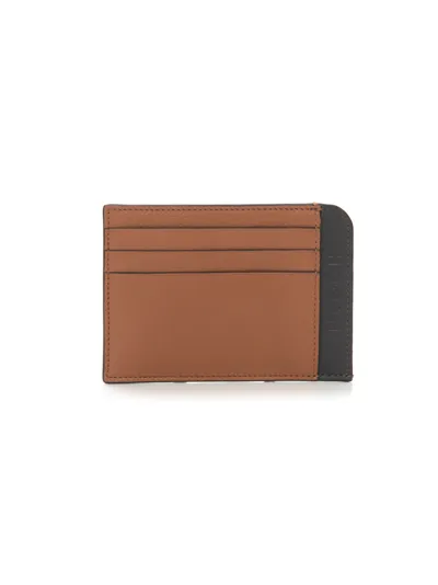 Hogan Credit Card Holder Marrone-nero  Man In Brown/ Black