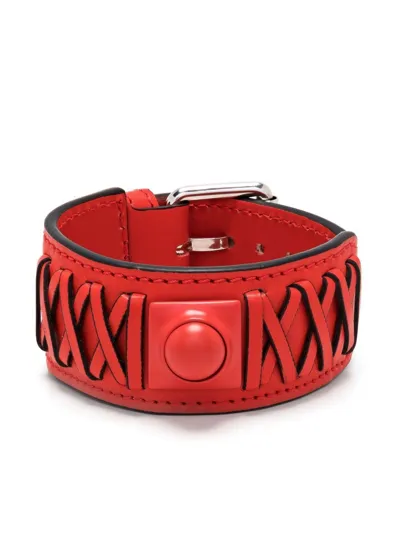 Etro Crown Me Leather Bracelet