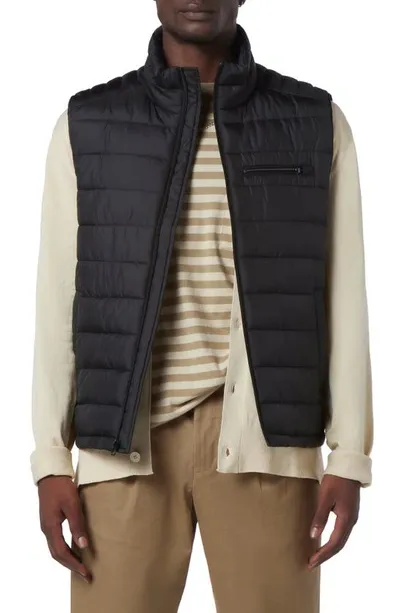 Andrew Marc Gershwin Puffer Vest In Black