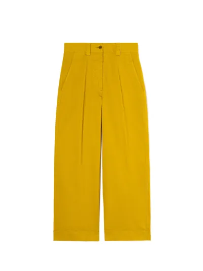 Aspesi Oversize Trousers In Ocra