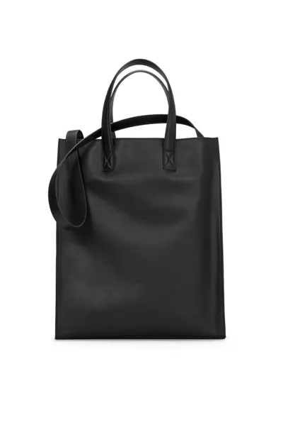 Marsèll Dodici Logo Debossed Tote Bag In Black