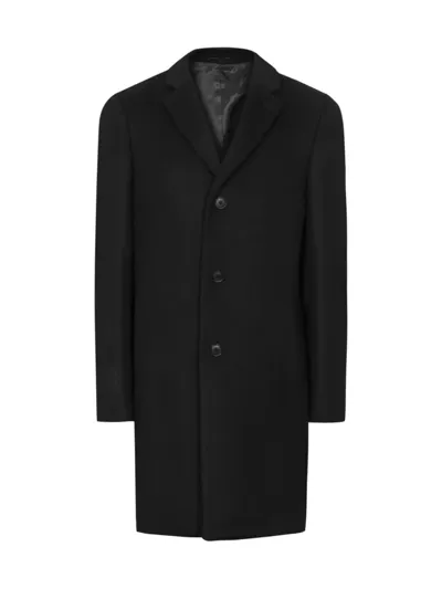 Reiss Gable Wool-blend Coat In Gable Black