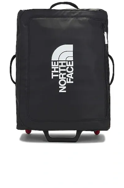 The North Face Base Camp Voyager 21 Roller In Tnf Black & Tnf White