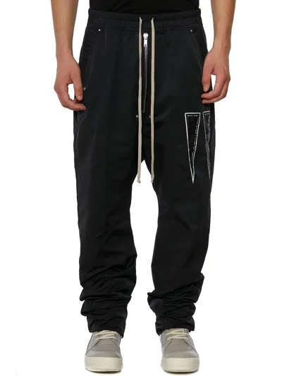 Drkshdw Drawstring-waist Pants In Nero