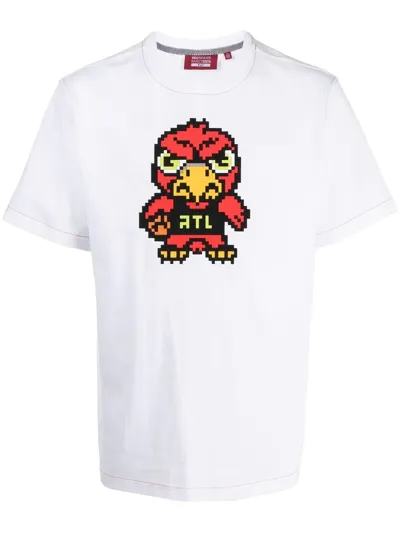 Mostly Heard Rarely Seen 8-bit Atlanta Graphic-print T-shirt In White