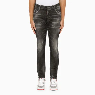 Dsquared2 Black Denim Slim Jeans