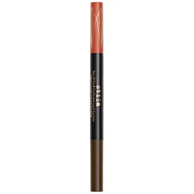 Stila Stay All Day Dual-ended Liquid Eye Liner 4.5ml (various Shades) - Amber/dark Brown