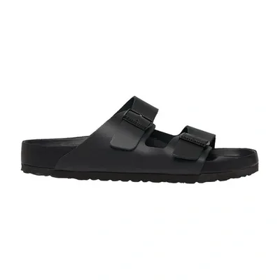 Birkenstock Arizona Leather Sandals In Black