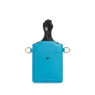 Botter Afro Comb Leather Card Holder