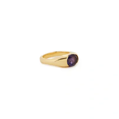 Lavani Jewels The Empress Morado Gold Ring