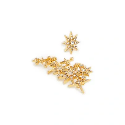 Lavani Jewels The Star Gold Earrings