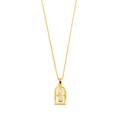 Lavani Jewels The Hourglass Gold Necklace