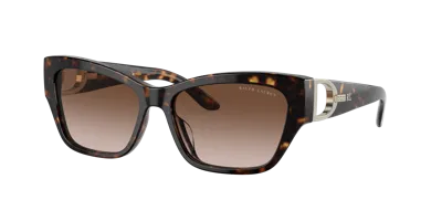 Ralph Lauren Woman Sunglass Rl8206u In Brown Gradient