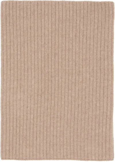 House Of Dagmar Beige Janine Neck Warmer In Barley