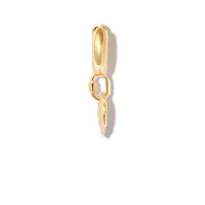 Maria Black Gold-plated Avani 9 Hoop Earring