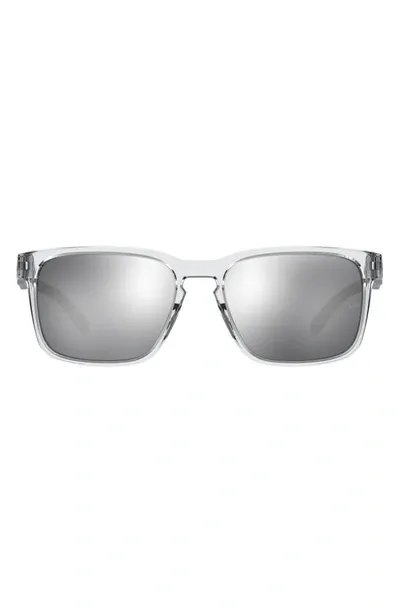 Under Armour Assist 57mm Square Sunglasses In Crystal