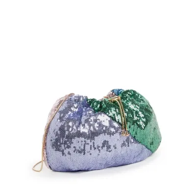 Rosantica Sequinned Clutch Bag