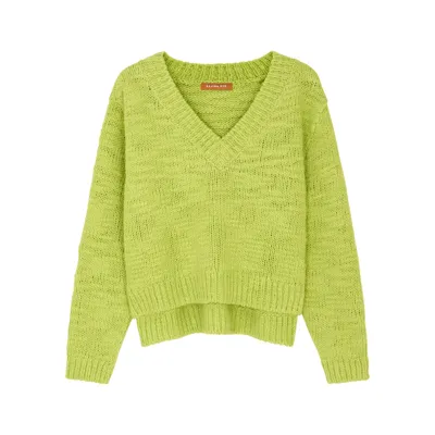 Rejina Pyo Elliot Wool Jumper In Green