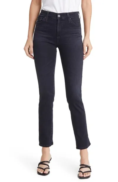 Ag Mari High-rise Slim Straight Jeans In Melodic