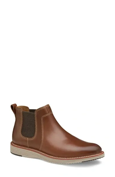 Johnston & Murphy Men's Upton Chelsea Boots In Tan