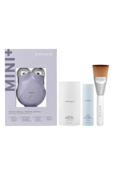 Nuface ® Mini+ On-the-go Facial Toning Starter Kit $309 Value In Violet Dusk