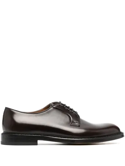 Doucal's Classic Oxford Shoes In Black