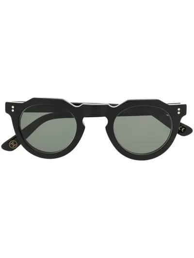 Lesca Pica Round-frame Sunglasses